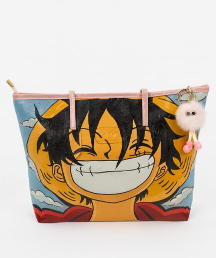 Luffy Hand-Painted Tote Bag