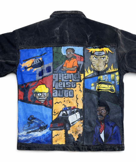 Grand Theft Auto Inspired Leather Jacket