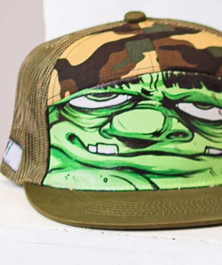 Heart Heist Grumpy Camo Ogre Snapback