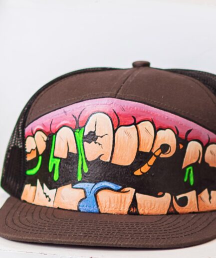 Heart Heist Zombie Brain Snapback