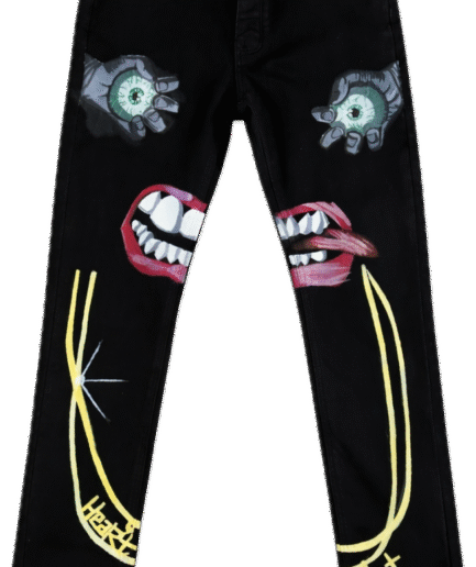 Visceral Vision : Hand painted pant